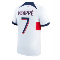 Maglie da calcio Paris Saint-Germain Kylian Mbappe #7 Seconda Maglia 2023-24 Manica Corta